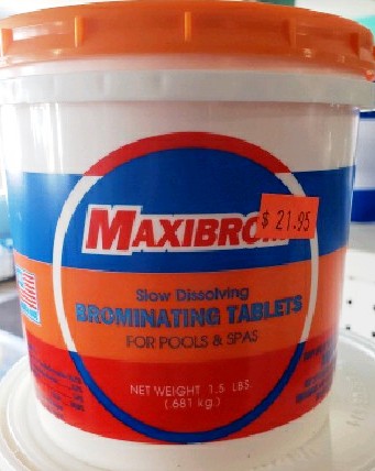 Maxibrom Brominating Tablets 1.5 lbs