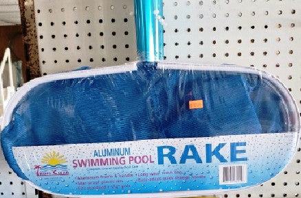TropiClear Aluminum Swimming Pool Rake