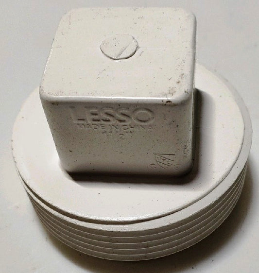 1-1/2 PVC Plug "Threaded"
