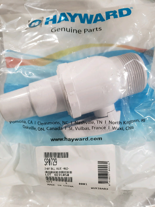 Hayward SP0729 2-Way Ball Valve -Male-