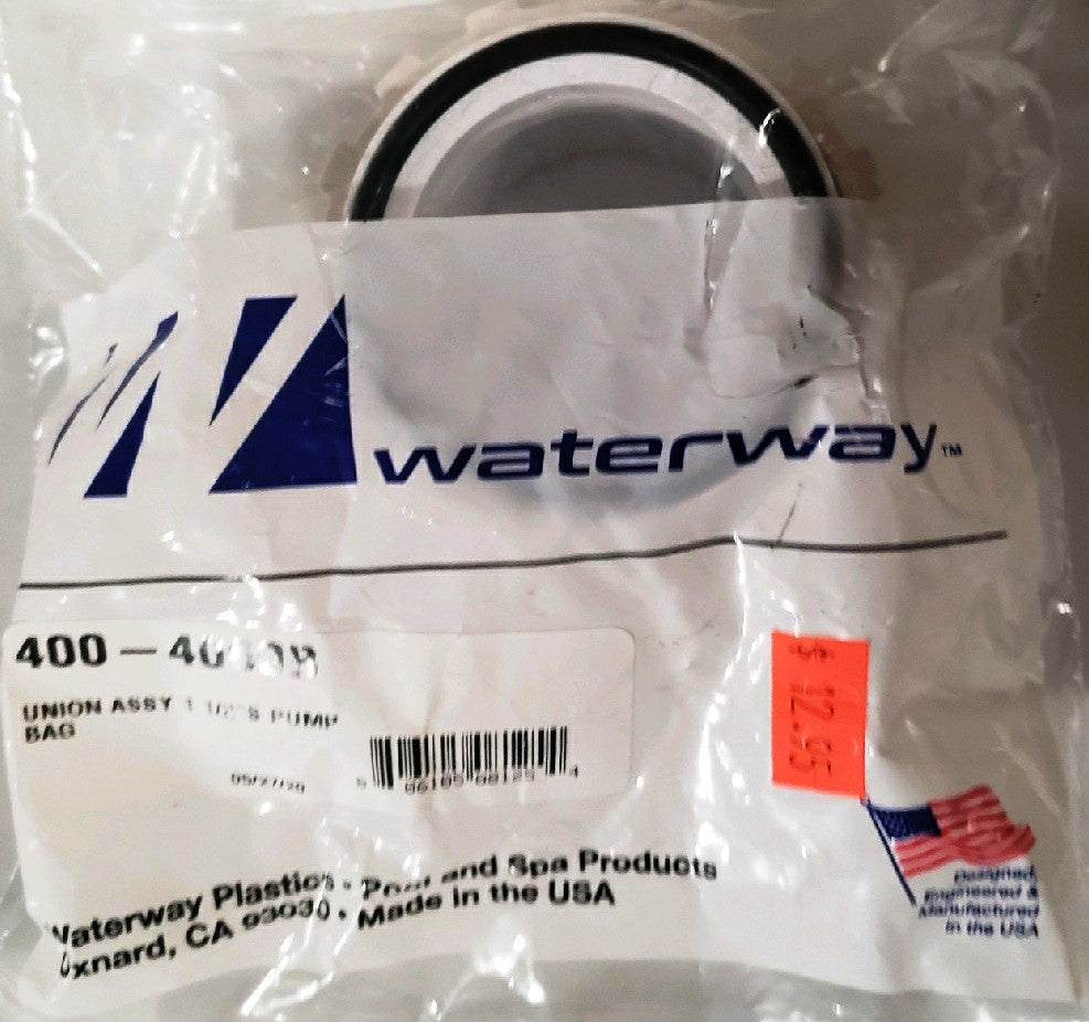 Waterway Union Assembly 1-1/2 Pump Bag