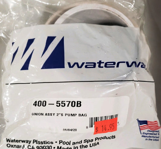 Waterway Union Assembly 2" Pump Bag