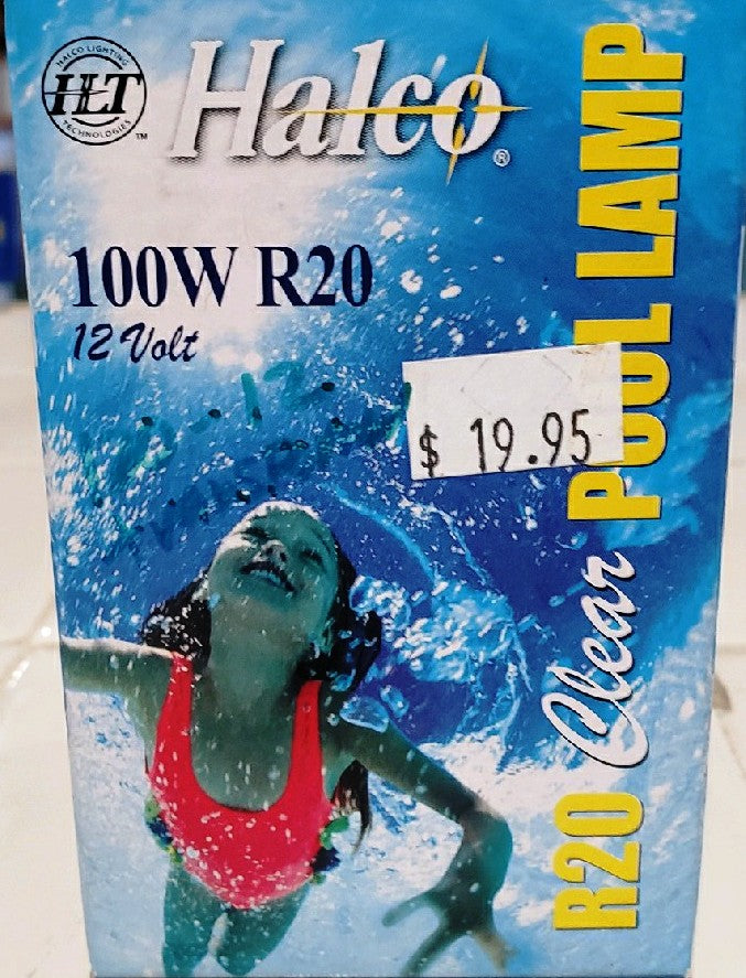 R20 Clear Pool Lamp 100W 12V