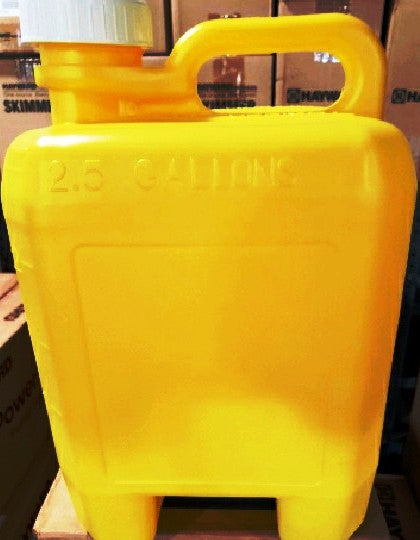 New 2.5 Gallon Chlorine Jug for Refills