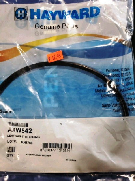Hayward AXW542 Leaf Canister O-Ring