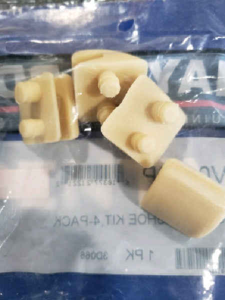 Hayward AXV014SP Santoprene Shoe Kit - 4-Pack