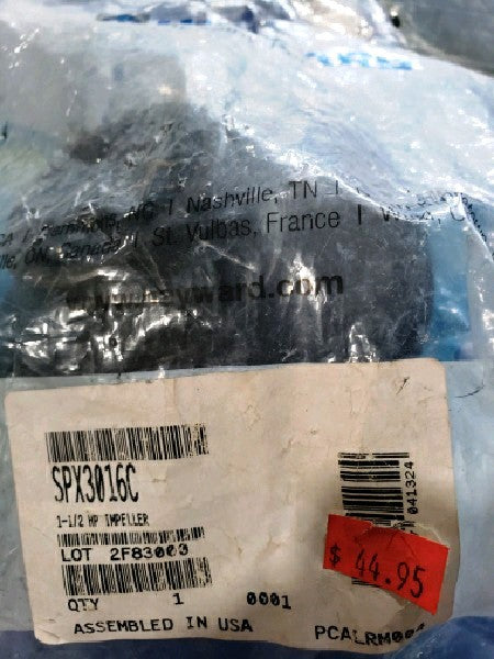 Hayward SPX3016C 1-1/2 HP Impeller