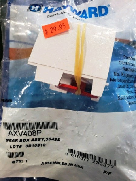 Hayward AXV408P Gear Box Assy, 304SS