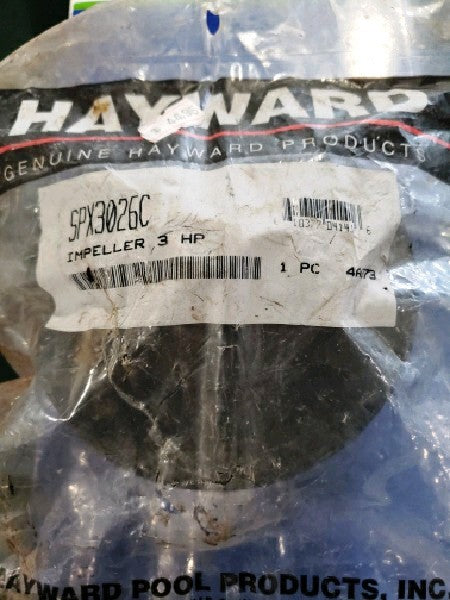 Hayward SPX3026C Impeller 3HP