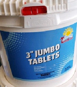 TropiClear 3" Jumbo Tablets 25lbs