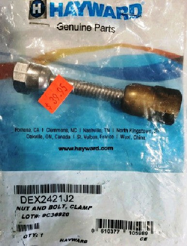 Hayward DEX2421J2 Nut & Bolt, Clamp